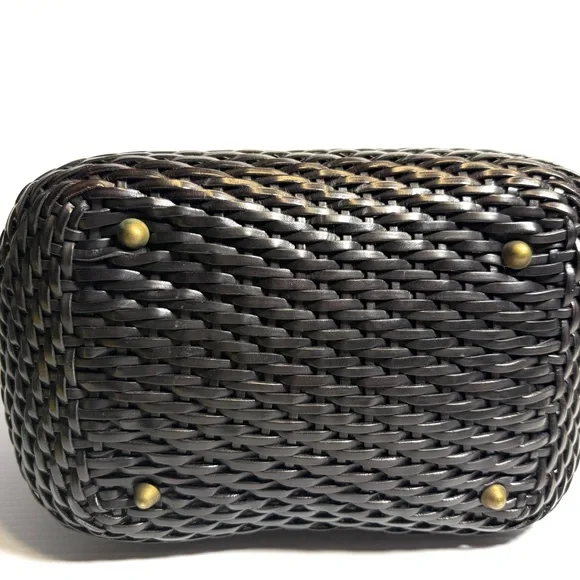 Nordstrom Brown Woven Tote Bag - Picture 7 of 10